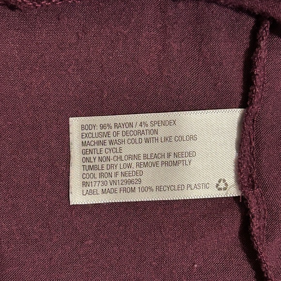 Cold Shoulder peasant blouse - Picture 3 of 3